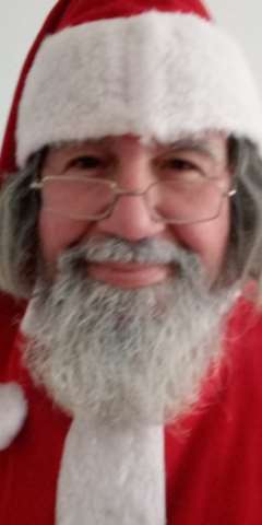 papai noel para entrega dos presentes 